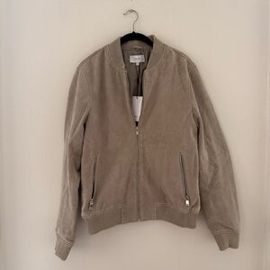 ✨NWT✨ Reiss Suede Bomber